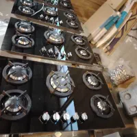 گاز صفحه ی پنج شعله ترموکوبل دار وساده فندکی گاز