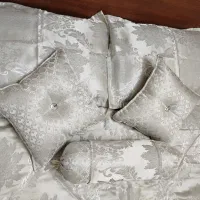 سرویس روتختی دو نفره ساتن عروس