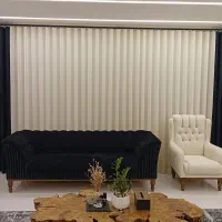 میله پرده مینیمال ۳ متری همراه با راف ها