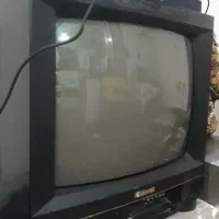تلوزیون رنگی ناسیونال اورجینال قدیمی ۱۴ اینچ