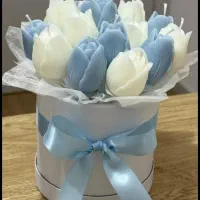 باکس شمع گل