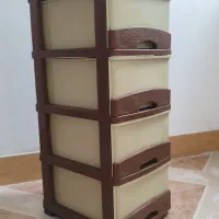 2  عدد  کشو پلاستیکی ۴ تایی
