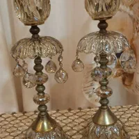 شمعدان کریستالی دکوری شیک