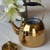 قوری اماراتی طلایی
