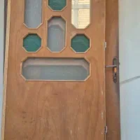 درب چوبی ۳ لَت