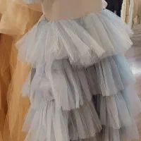 لباس عروس مجلسی آستردار