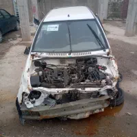 پراید ۱۱۱ تصادفی موتور گیربکس بشرط