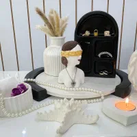 دکوری گلدان ظروف پذیرایی ست آرایشی