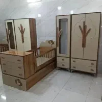 تخت خواب مدل شاخک تختخواب نوزاد نوجوان سیسمونی