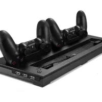 پایه نگهدارنده ، شارژر و فن خنک کننده ps4 slim