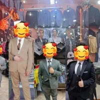 ست کت و شلوار باجلیقه دو رویه پسرانه ۲ تا۱۶سال