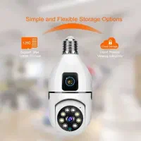 دوربین مداربسته لامپی 2لنره 2تصویر/انتقال تصویر
