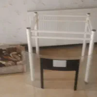 پایه میز نهاروشیشه هود
