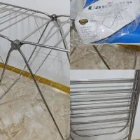 بند رخت یونیک استیل ضد زنگ آهن‌ربا نگیر