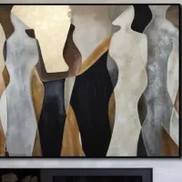 تابلو نقاشی رقص آدمک
