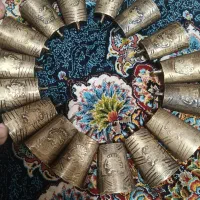 16تا زنگوله برنجی طرح قدیم شیر خورشید بفروش میرسد