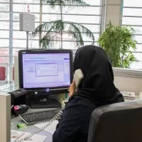 منشی خانم آموزشگاه زبان