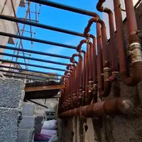 لوله کشی گاز ساختمان