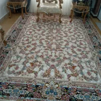 دو تخته فرش ۹ متری ۱۲۰۰ شانه نخ ترک