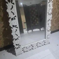 ۳ عدد اینه با قاب چوبی سالم