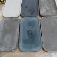پیش دستی سنگی و کوزه سفالی