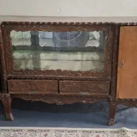 کنسول بوفه آینه دار قدیمی