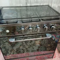 دو عدد اجاق گازی مدل فر ساده تمام استیل
