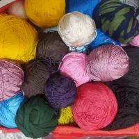 نخ مکرومه،تریکو، کاموا، ابریشم|لوازم خیاطی و بافتنی|محمدیه-قزوین, |دیوار