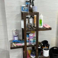 شلف چوبی ایستاده