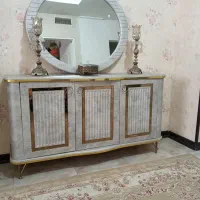ست میز کنسول .میز تلویزیون .جاکفشی سالم