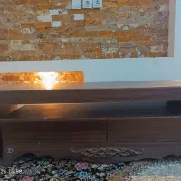 میز تلویزیون چوبی