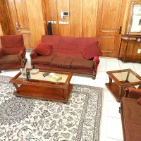 مبلمان راحتی 7 نفره چوب با کیفیت
