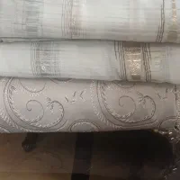 پارچه ضخیم ۳ متر در ۴ متر و پارچه حریر ۳ در ۴