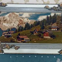 تابلو فرش دوقابه