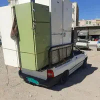 یخچال سوخته کهنه وخراب ضایعات