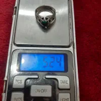 انگشتر نقره سنگ فیروزه
