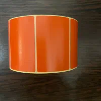 لیبل نارنجی حرارتی کاغذی ۱۰۰۰ عددی