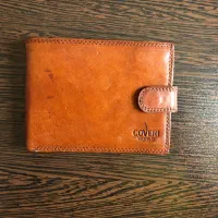 کیف پول چرم طبیعی  Coveri World