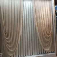 پرده دوخته شده نونو آماده برای نصب