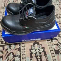 کفش ایمنی ایمن ترن مدل کوتاه چرم‌