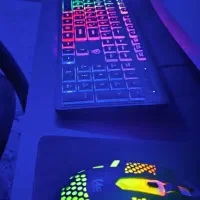 موس و کیبورد فول گیمینگ RGB