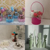 شمع و اکسسوری سنگ مصنوعی