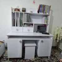 میز تحریر کتابخانه دار MDF بزرگ و بسیار با کیفیت