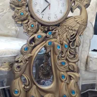 ساعت دیواری طرح طاووس