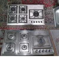 بازسازی کامل گاز رومیزی شیشه ای و استیل