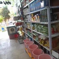 قفسه پیچ ومهره ای سفید در حد نو