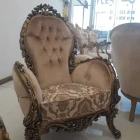 مبل سلطنتی خام ب سلیقه شما ۷ نفره و۹ نفره