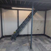 بالکن پیش ساخته با یه در اکاردونی سنگین