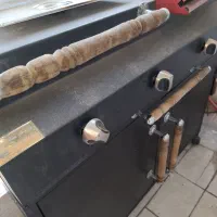 باربیکیوهمراه باسرخ کن واجاق گاز