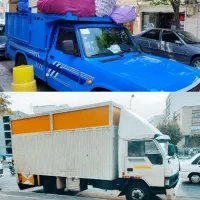 اتوبار اسباب چی نیسان وانت کارگر خالی حمل بار خاور